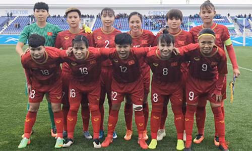 Venció Vietnam a Uzbekistán en partido de fútbol femenino clasificatorio para Olimpiadas de 2020 ảnh 1
