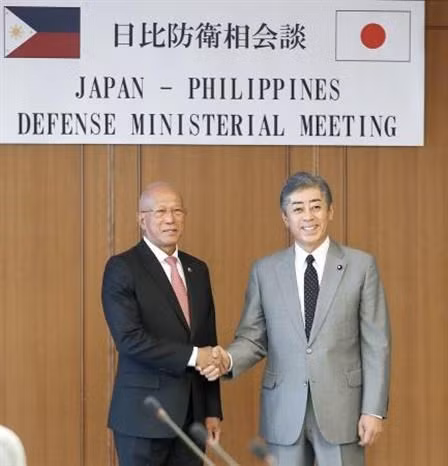 Fortalecen Filipinas y Japón la cooperación en defensa ảnh 1 Fortalecen Filipinas y Japón la cooperación en defensa ảnh 1
