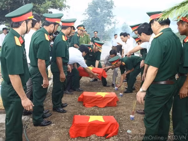 Intensifica Vietnam búsqueda de restos de mártires caídos en Camboya ảnh 1 Intensifica Vietnam búsqueda de restos de mártires caídos en Camboya ảnh 1
