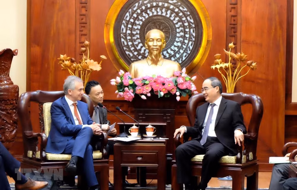 Buscan promover cooperación entre ciudades de Vietnam y Alemania ảnh 1