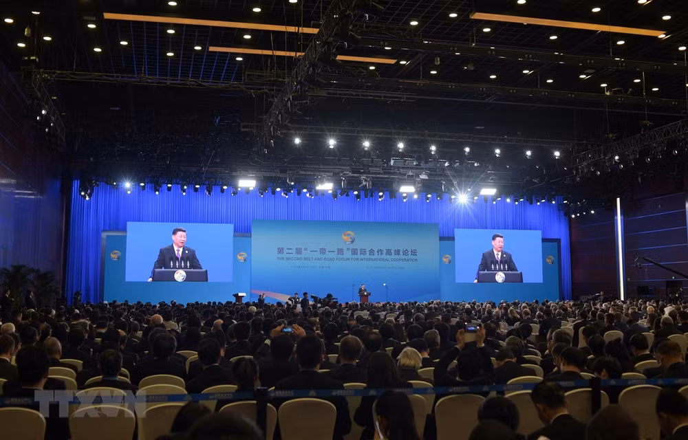 Inauguran Foro sobre “la Franja y la Ruta” en China ảnh 1 Inauguran Foro sobre “la Franja y la Ruta” en China ảnh 1