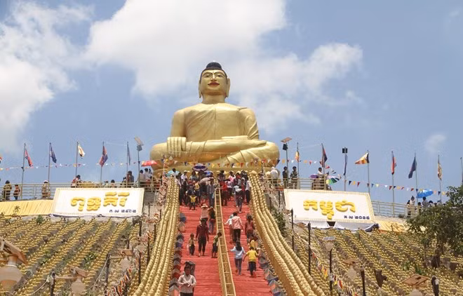 Aumentó la llegada de turistas a Camboya durante la fiesta del Chol Chnam Thmay ảnh 1