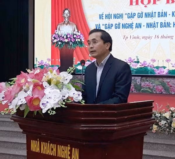 Fomentan relaciones de cooperación entre provincia vietnamita de Nghe An y Japón ảnh 1 Fomentan relaciones de cooperación entre provincia vietnamita de Nghe An y Japón ảnh 1