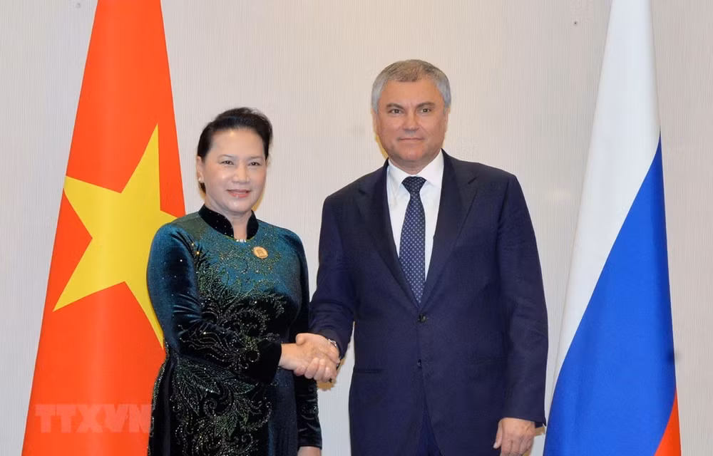 Cooperación parlamentaria es uno de pilares en nexos Vietnam-Rusia, afirma máxima legisladora vietnamita ảnh 1