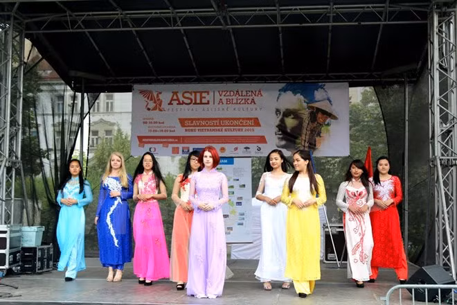 Impresionantes imágenes vietnamitas en festival de cultura asiática ảnh 1