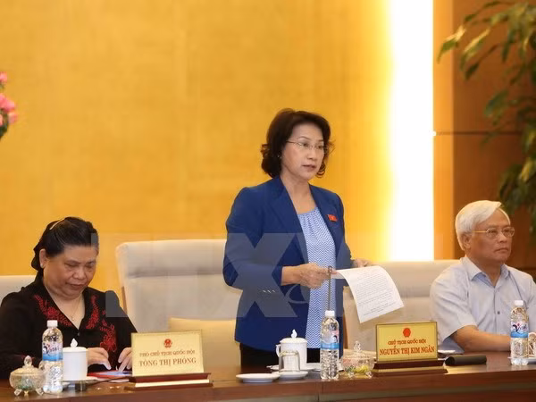 Concluye reunión del Comité Permanente de Parlamento de Vietnam ảnh 1 Concluye reunión del Comité Permanente de Parlamento de Vietnam ảnh 1