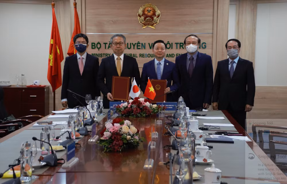 Vietnam y Japón firman memorando de entendimiento sobre crecimiento bajo en carbono ảnh 1 Vietnam y Japón firman memorando de entendimiento sobre crecimiento bajo en carbono ảnh 1