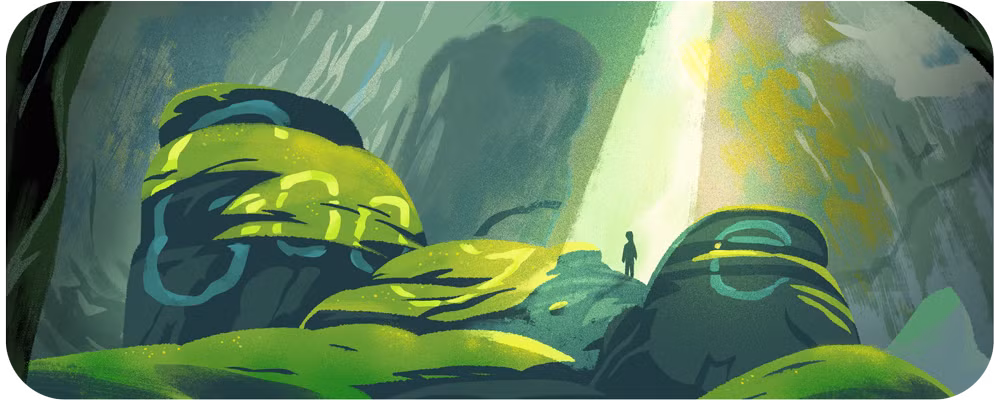 Google Doodle honra a la cueva Son Doong de Vietnam ảnh 1