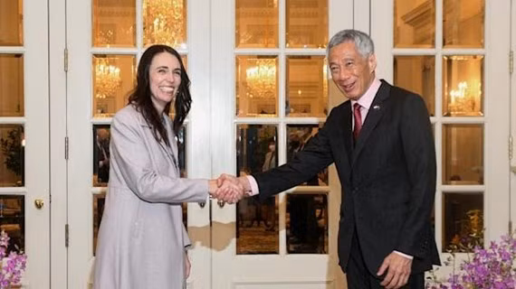 Singapur y Nueva Zelanda establecerán asociación en economía verde y cambio climático ảnh 1