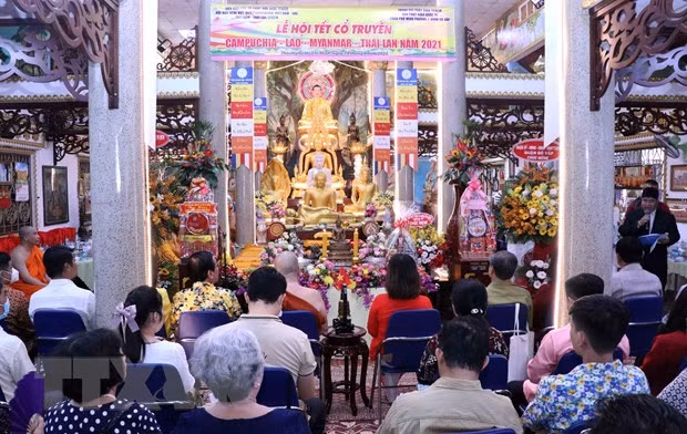 Celebran festival tradicional de Año Nuevo de países sudesteasiáticos en Ciudad Ho Chi Minh ảnh 1