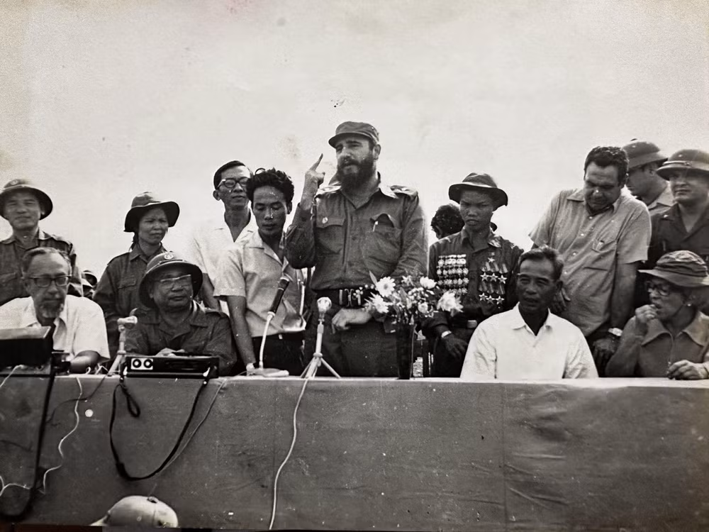 Histórica visita de Fidel a Quang Tri: Fuente de aliento para pueblos Vietnam-Cuba ảnh 5