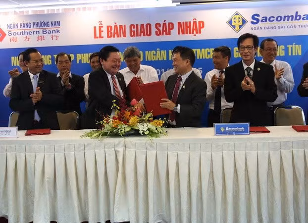 Realizan fusión de Southern Bank con Sacombank ảnh 1 Realizan fusión de Southern Bank con Sacombank ảnh 1