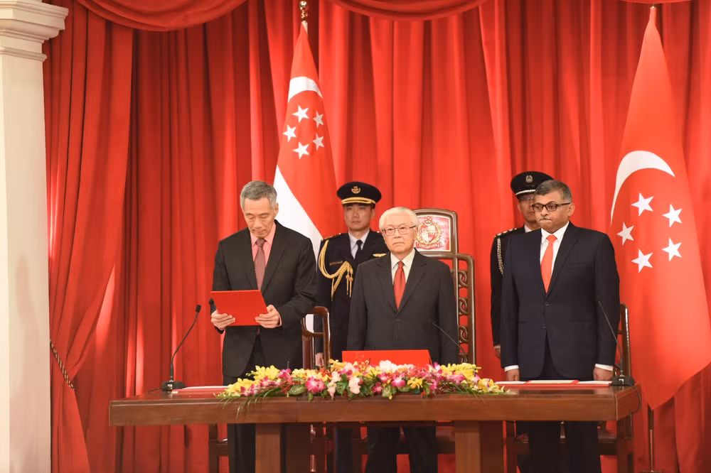Juramentado nuevo gabinete de Singapur ảnh 1
