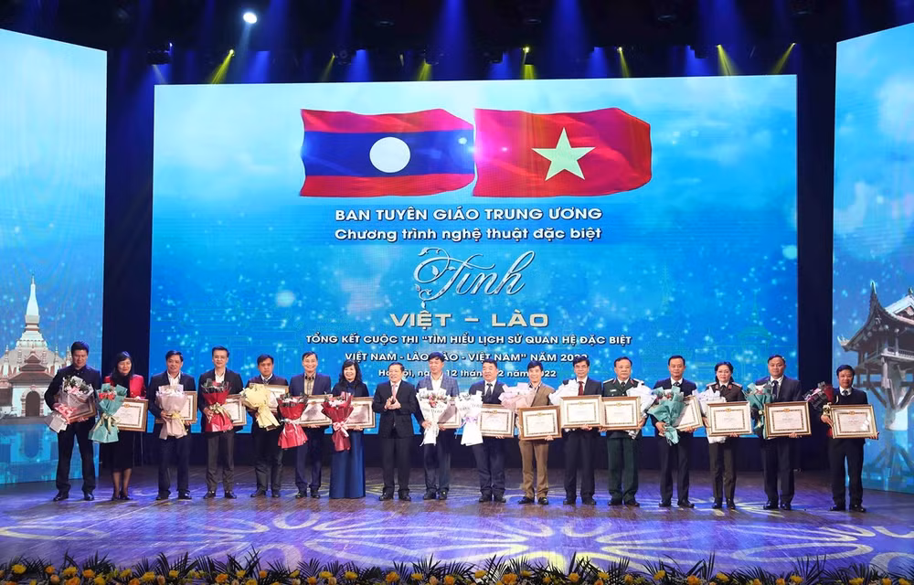 Concurso honra historia de nexos especiales Vietnam-Laos ảnh 1