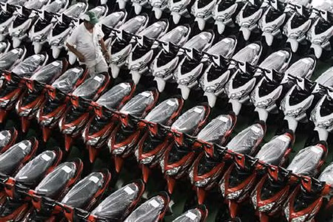 Crecen ventas de motocicletas en Vietnam ảnh 1