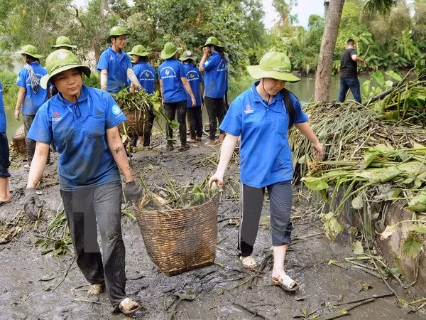 Comienza en Ciudad Ho Chi Minh la campaña voluntaria de jóvenes ảnh 1 Comienza en Ciudad Ho Chi Minh la campaña voluntaria de jóvenes ảnh 1