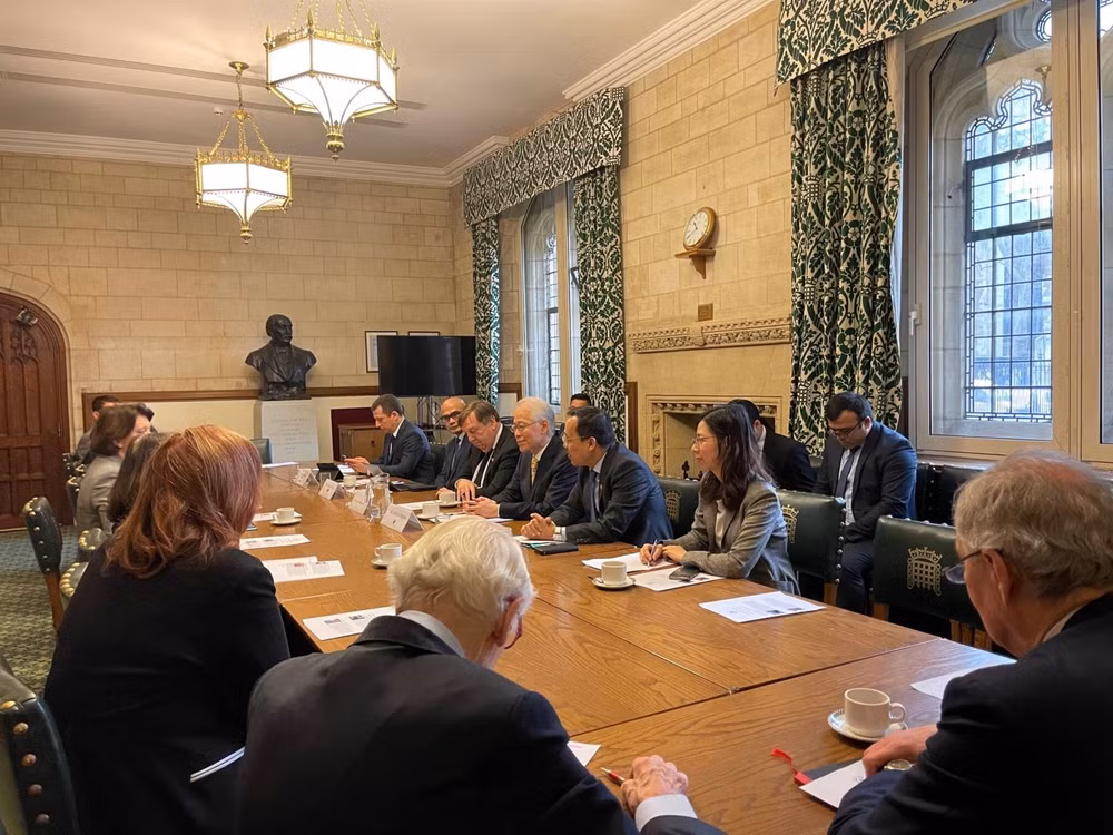Diputados británicos apoyan el desarrollo de asociación estratégica con Vietnam ảnh 1