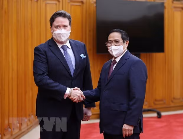 Primer ministro de Vietnam recibe al nuevo embajador estadounidense ảnh 1