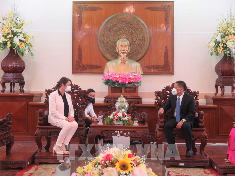 Buscan promover cooperación entre ciudad vietnamita de Can Tho y Francia ảnh 1