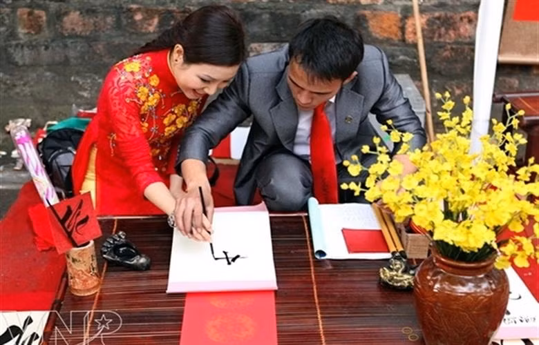 Arte de caligrafía atrae a jóvenes ảnh 1