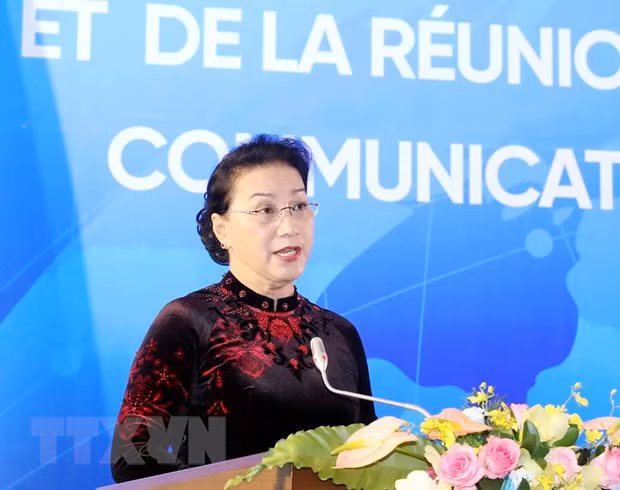 Destaca máxima legisladora vietnamita papel de la Alianza Francófona en la arena internacional ảnh 1