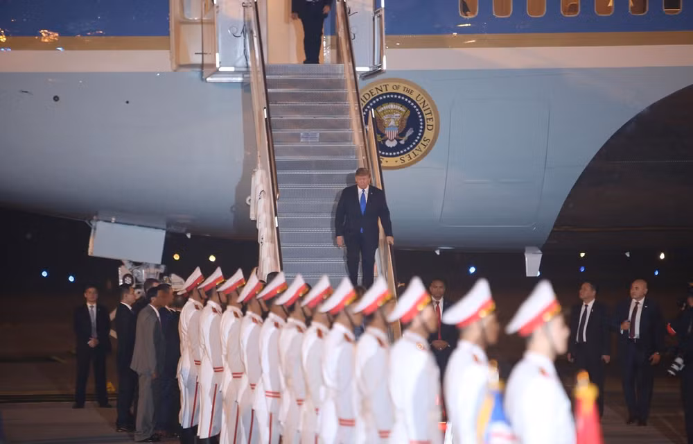 Arriba a Vietnam presidente estadounidense Donald Trump ảnh 1 Arriba a Vietnam presidente estadounidense Donald Trump ảnh 1