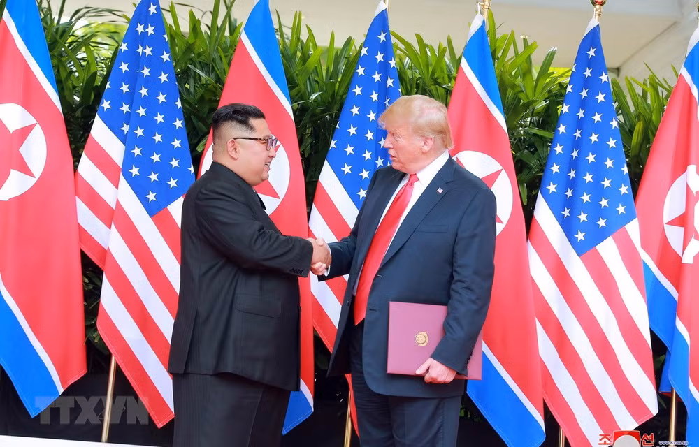 Presidente norteamericano Trump augura “brillante potencial” para Corea del Norte ảnh 1