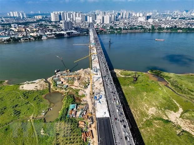 Abrirán puente Vinh Tuy 2 completo en Hanoi antes del 2 de septiembre ảnh 1