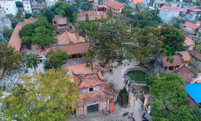 Tour de primavera a una antigua pagoda en la provincia de Hai Duong ảnh 1 Tour de primavera a una antigua pagoda en la provincia de Hai Duong ảnh 1