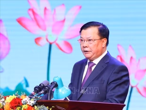 Capital Hanoi da bienvenida al 2023 con alegrías ảnh 1