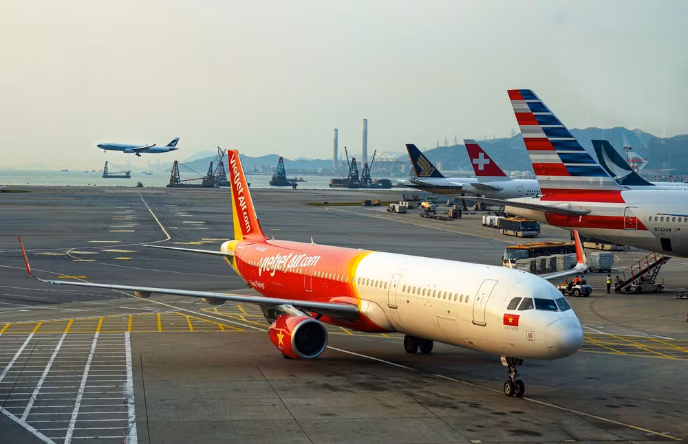 Vietjet de Vietnam reanudará vuelos directos Hong Kong (China)-Ciudad Ho Chi Minh ảnh 1