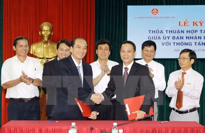  VNA encargada de difusión de imágenes de Dak Lak ảnh 1