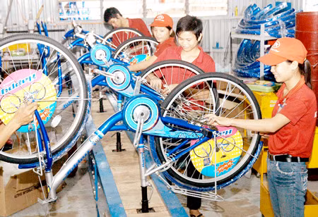 Construirán centro de producción de bicicletas en Binh Duong ảnh 1 Construirán centro de producción de bicicletas en Binh Duong ảnh 1