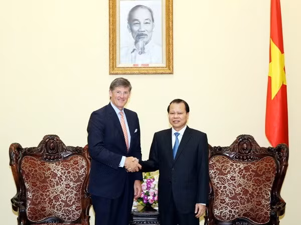  Viceprimer ministro vietnamita recibe a ejecutivo de Citigroup ảnh 1