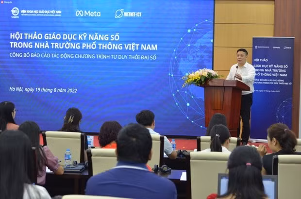 Medio millón de estudiantes vietnamitas aprenden habilidades digitales y de ciberseguridad ảnh 1 Medio millón de estudiantes vietnamitas aprenden habilidades digitales y de ciberseguridad ảnh 1