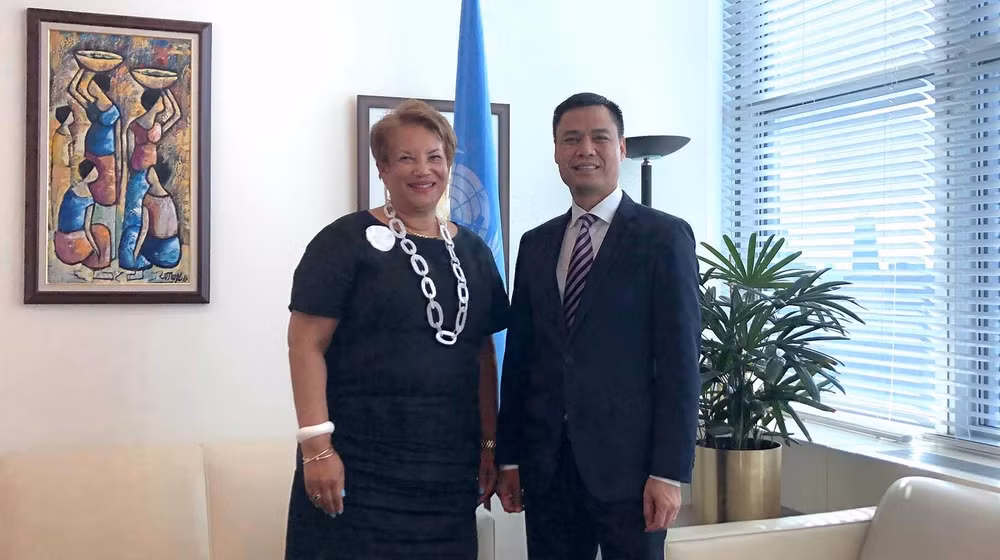 Oficial de ONU elogia aportes de Vietnam a trabajo común de agrupación ảnh 1 Oficial de ONU elogia aportes de Vietnam a trabajo común de agrupación ảnh 1