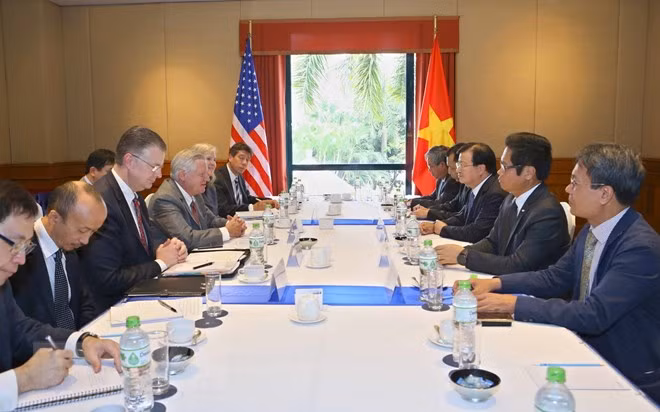 Relaciones en economía se consideran un pilar en los vínculos Vietnam- Estados Unidos ảnh 1