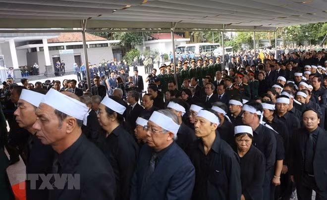 Vietnam llora la partida física de su querido presidente ảnh 1 Vietnam llora la partida física de su querido presidente ảnh 1