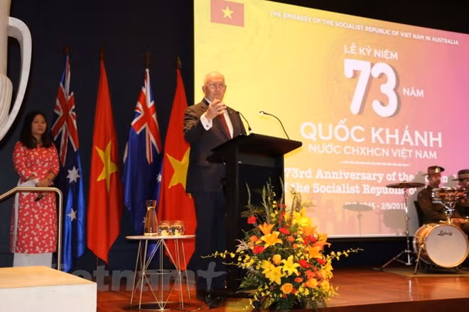 Vietnamitas en Japón y Australia conmemoran Día Nacional ảnh 1