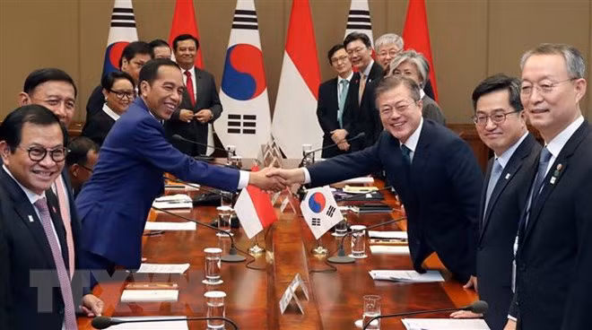 Corea del Sur e Indonesia fortalecerán asociación estratégica ảnh 1 Corea del Sur e Indonesia fortalecerán asociación estratégica ảnh 1