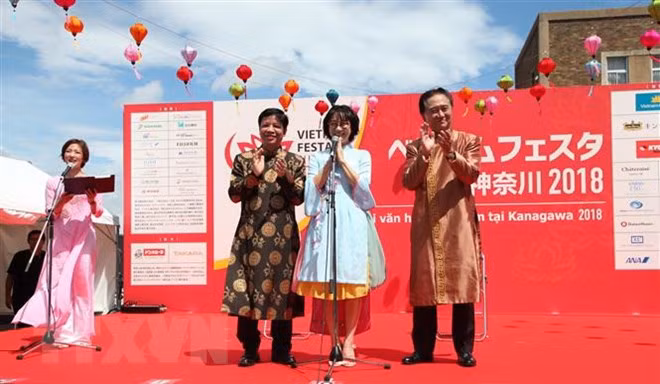 Divulgan belleza de la cultura vietnamita en ciudad japonesa ảnh 1 Divulgan belleza de la cultura vietnamita en ciudad japonesa ảnh 1