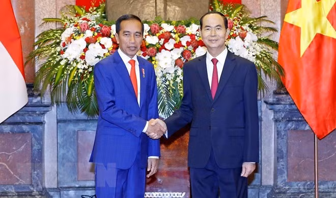 Vietnam e Indonesia decididos a intensificar sus nexos de asociación estratégica ảnh 1