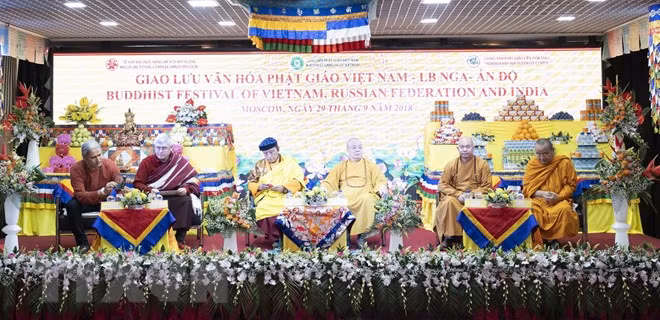 Efectúan en Moscú intercambio cultural budista de Vietnam, Rusia y la India ảnh 1