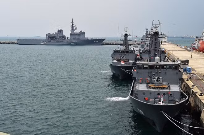 Maniobras navales conjuntas en Pacífico Occidental ảnh 1