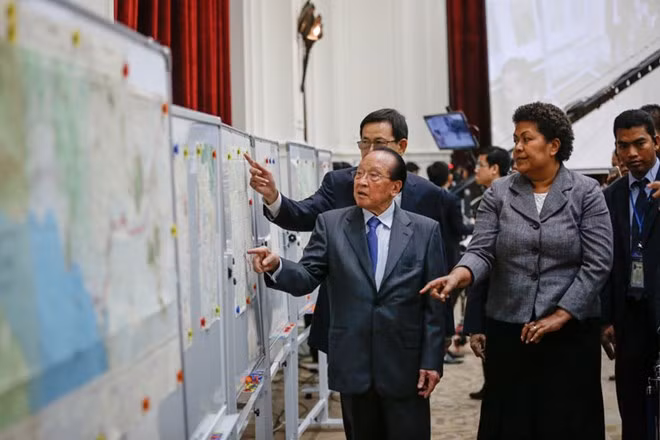  Dispuesto Reino Unido prestar mapas a Cambodia ảnh 1
