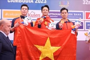 Cosecha Vietnam cinco preseas doradas en jornada sabatina en SEA Games 32 ảnh 3 Cosecha Vietnam cinco preseas doradas en jornada sabatina en SEA Games 32 ảnh 3
