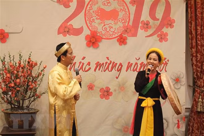 Celebran fiestas del Tet comunidades vietnamitas en diversos países ảnh 1 Celebran fiestas del Tet comunidades vietnamitas en diversos países ảnh 1