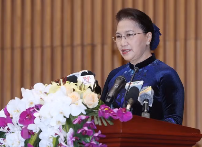 Presidenta del Parlamento de Vietnam llama a establecer más acuerdos de asistencia legal ảnh 1