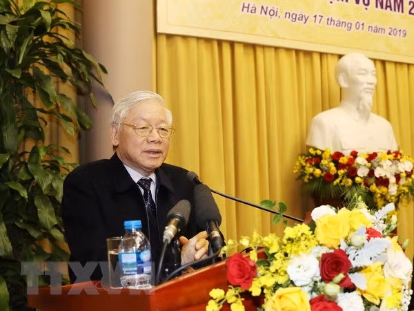 Destaca máximo dirigente vietnamita contribución de la Oficina Presidencial a los éxitos del país ảnh 1