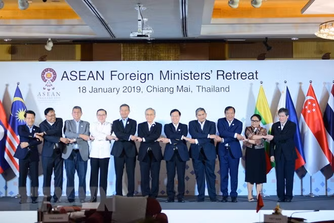 Inauguran Reunión de Ministros de Relaciones Exteriores de ASEAN 2019 ảnh 1